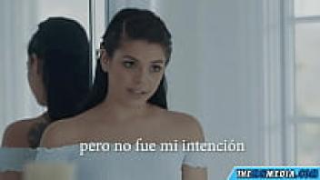 The babysitter and her supervisor are subtitled.