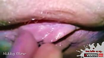 Sensual close-ups of bareback riding and pussy licking