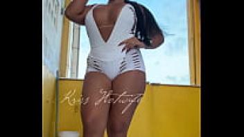 A mischievous wife flaunts her new short shorts to a friend at the gym.