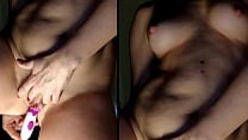 Juicy Wife Sits On Her Husband's Face With Her Big Ass After Masturbating With A Pink Vibrator