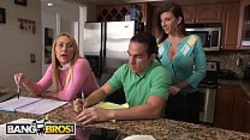 BANGBROS: The Threesome of Carter Cruise and Stepmother Sara Jay