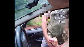 Naughty Bia flaunting her breasts and pussy in public.