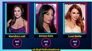 People over 35 who are pornstars make you crazy.