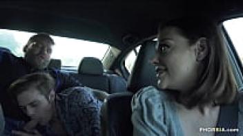 Providing transportation to two bisexual men: Charlie Patterson, Colby Jansen, and Sovereign Syre