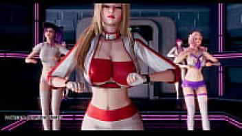 [MMD] Dreamcatcher: Ahri Akali's Stunning Striptease Seraphine Kaisa Evelynn KDA The League of Legends