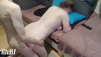 Doggy-style sex done at home by amateurs