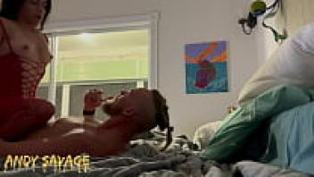 The first time a Latina DEEPTHROAT white lover tries anal