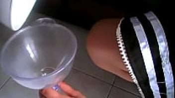 The student's disgusting dark yellow urine