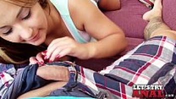 Mofos: A hot adolescent tries anal