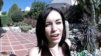 A brunette with Spanish piercings is fond of cocks.