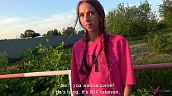 Crazy Lost Assistant Love Ride on Cock in Van Missed Bus