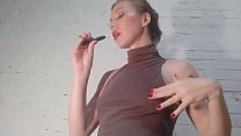 QUIET ORGASM delicious pussy, vibrator, and sensitive nipples January 2020 (Vanda)