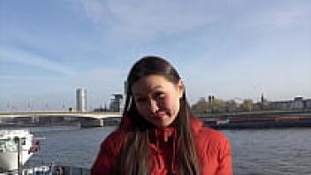 BIG CLIT GERMAN SCOUT REAL STREET CASTING ASIAN GIRL LUNA FIRST JOB AND LOVE