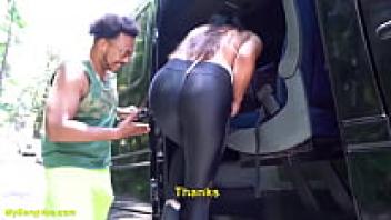 Flexi milf is adored and gets a tight bang van ass.