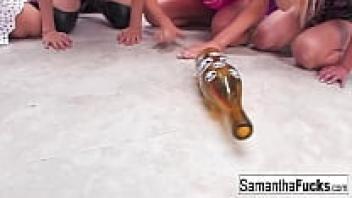 Samantha had a wild, crazy orgy to celebrate her birthday.