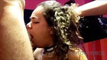 With Natasha Sub and her friend, P2, they were deepthroat, loving, spanking, and throwing up.