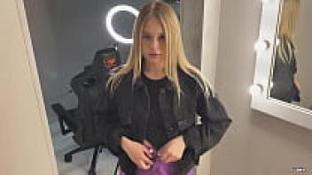 She jumped on the neighbor's penis because she missed her husband.