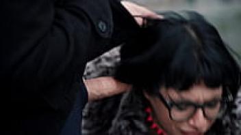 (Episode 2/6 of the movie Clash of Pimps): Candy Scott, a street babe, is dominated and enraged