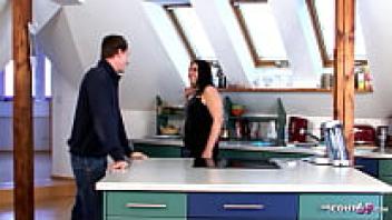 Big Dick StepSon seduces a German ugly mature stepmother into falling in love.