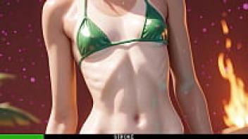 Yuffie, Aerith, and Tifa's: Cock Training Summer Camp (Encouragement of Voiced Gooning)