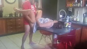 On the kitchen table, my brother-in-law makes me groan aloud.