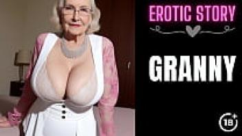 [GRANNY Story] Part 1 of the Hot GILF's First Sex