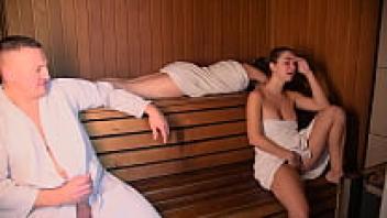 PUBLIC SAUNA: He simply shut the door and showed me how much he loved me.