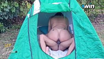 Inside the tent with the talented black man, my wife fell in love.