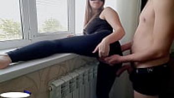 Homemade Porn: Loved Through Ripped Pantyhose