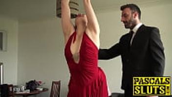 Sub Welsh Rebel dick riding like a cowgirl and face-loving