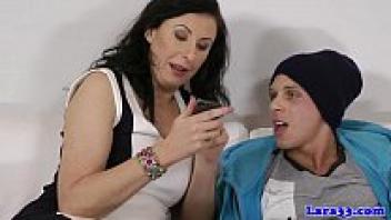 Mature British elegance adores youthful cock.