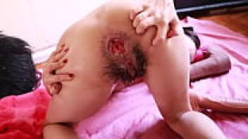 Standing while fisting and gaping (teaser)