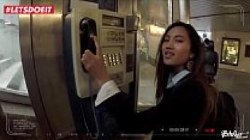 May Thai, a Thai tourist, gets her tight pussy loved.