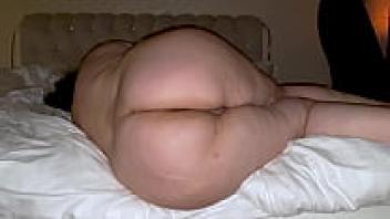 Mature BBW's cock in mouth and ass