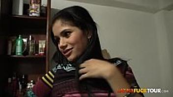 An Unexpected Facial for a Real Colombian Amateur Teen