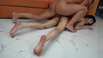 One-on-one, new, slender Baby Nana with a wide gap, hardcore anal, and middle version