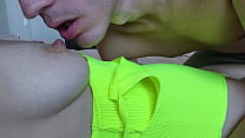 He bit my lustful nipples and sucked my delicate breasts.