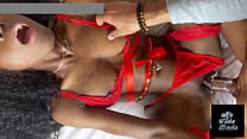 Small Ebony in Underwear Gettin fell in love