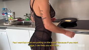 After my European Brunette girlfriend showed me her underwear, we fell deeply in love.