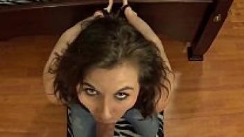 Fifi Foxx sucks cock and was arrested by an undercover police officer.