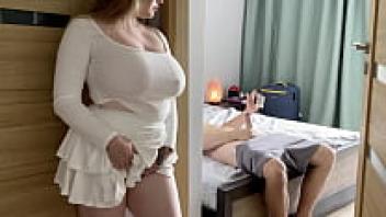 My StepSister Caught Me Masturbating in her bed...