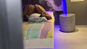 STEPMOM, BIG BUT HORNY, Caught Riding Her Pillow to The Organism