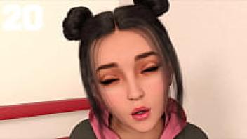 University of Elmwood #20: Adorable Asian Girl With Tiny Tits Desires A Kiss