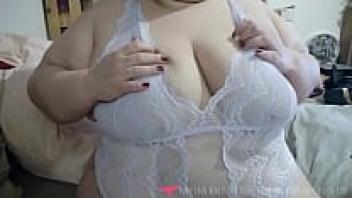 Amateur BBW masturbation and undressing