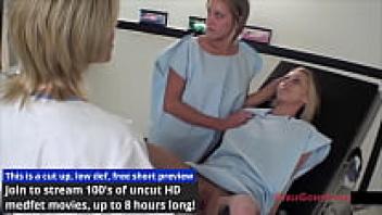 Carissa Montgomery, a nurse Rene Phoenix, Taylor Raz's girlfriend When They Enquire, Doc, Why Can't I Orgasm? @ GirlsGoneGyno Reup