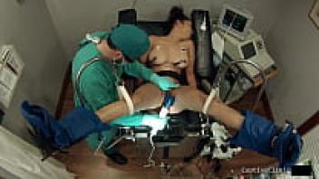 A DOCTOR TRICKS AND HUMILIATES HUMAN GUINEA PIGS, PHOENIX ROSE, PART 13 OF 14, BONDAGECLINIC COM, LATINA Bondage Clinic Reopening