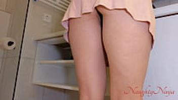 My stepmother is too comfortable showing me her underwear.