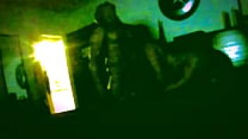 In the dark, Johnny Stamina goes down on a hot girl and gives her several orgasms! (Version for Night Vision)