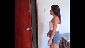 DELIVERY CAUGHT MISIA AND PERUVIAN ARRECHA