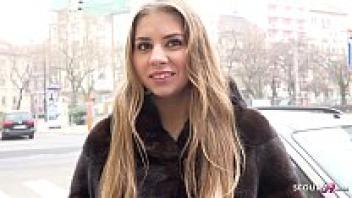 GERMAN SCOUT: CURVY ALL NATURAL TEEN JULIA'S FIRST ANAL SEX AT STREET PICK-UP FOR CASH